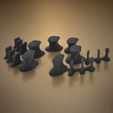 3D Custom Toe Spacers full set, printed from your foot scan for custom fit
