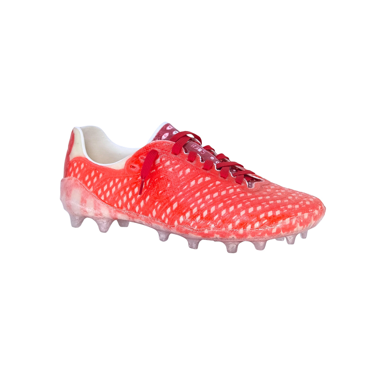 Custom Fit Football Cleats - Red Run - FG Bladed – Prevolve Footwear