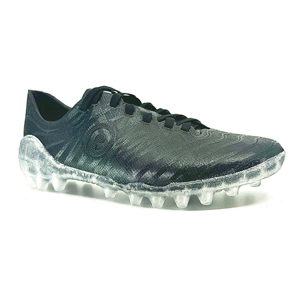Custom Soccer Cleats - Black Ice - AG Conical