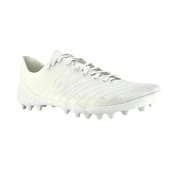 Custom Football Cleats - White Out - AG Bladed