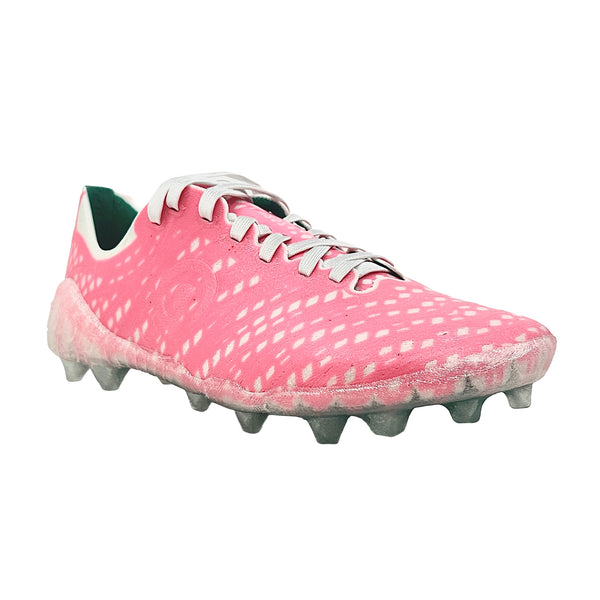 Custom Football Cleats - Miami Vibes - FG Bladed