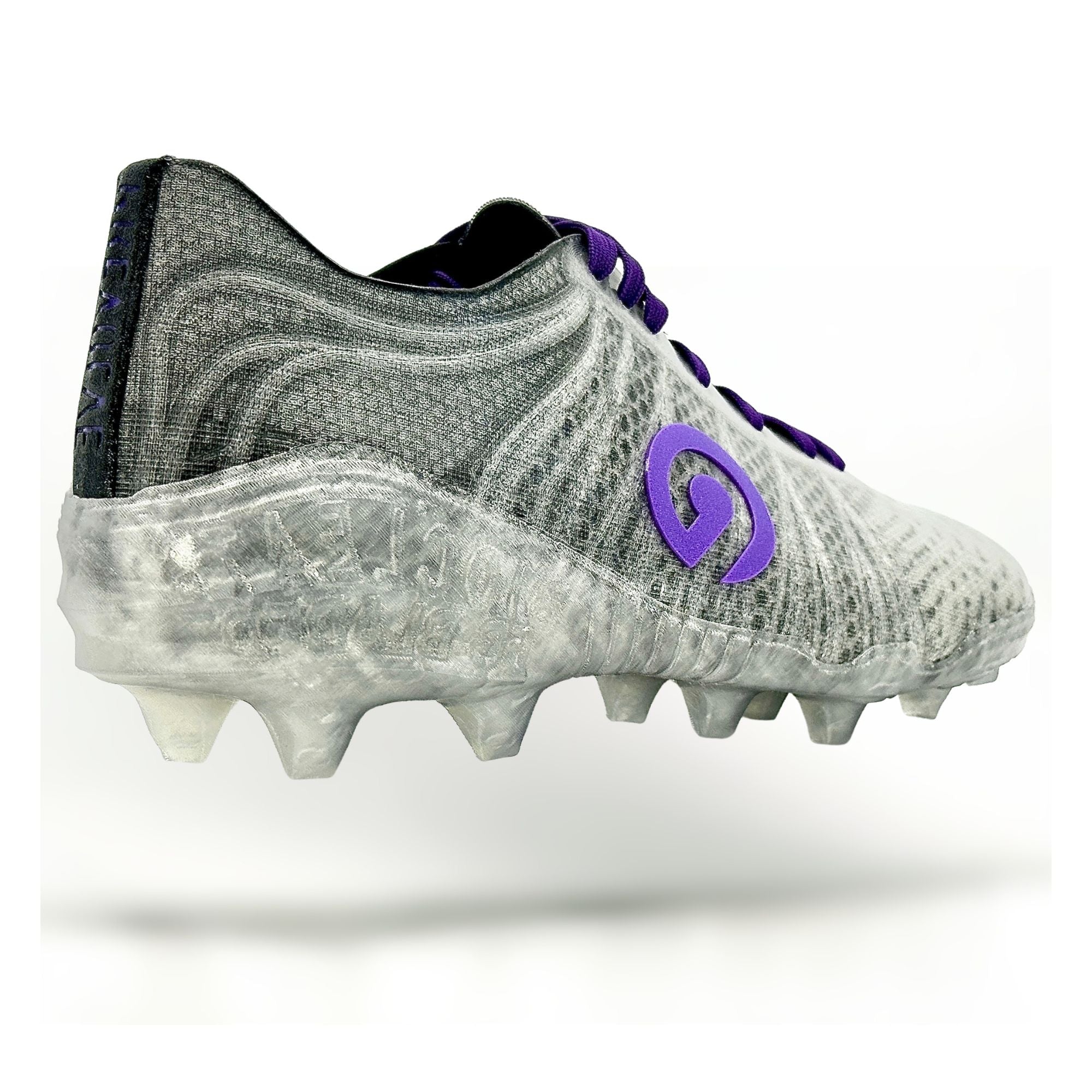 Custom Lacrosse Cleats Philly Purple FG Bladed Prevolve Footwear