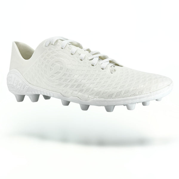 Custom Soccer Cleats - White - FG Conical