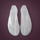 3D Custom Fit Sock pair, top view showing custom fit opening