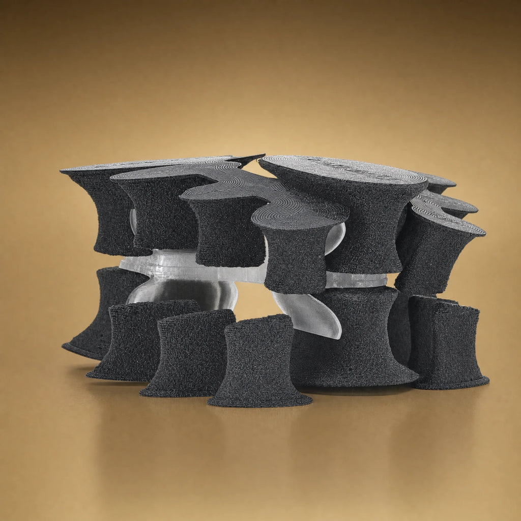 3D Custom Toe Spacers stacked set, multiple sizes for progressive training