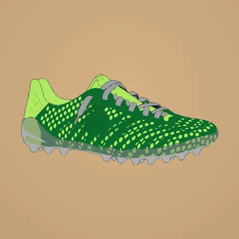 3D-Custom Fit Soccer Cleat, custom colors, AG Conical