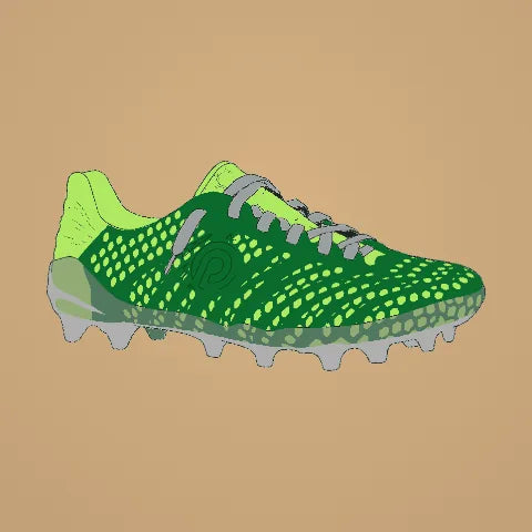 3D-Custom Fit Soccer Cleat, custom colors, FG Conical